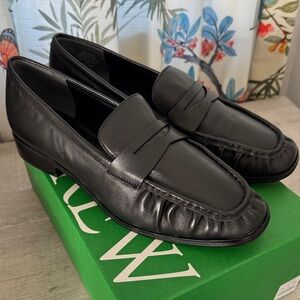 J. Crew Ruched soft Leather loafer
